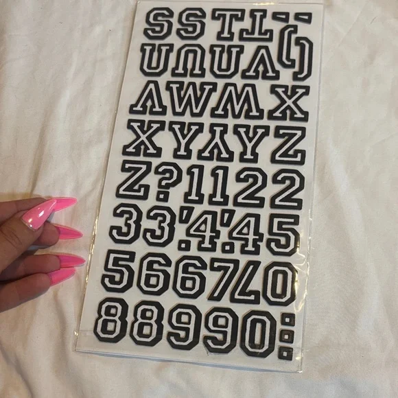 Alphabet and Playground Sticker Set - Picture 6 of 6